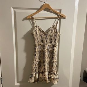 Snake Print dress